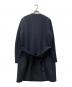 Weekend Max Mara (ウィークエンド マックスマーラ) ノーカラースウェットコート ネイビー サイズ:L：18000円
