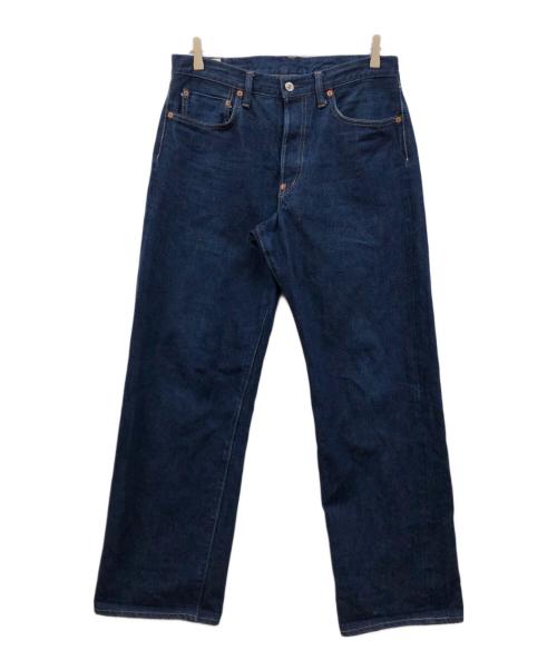 STUDIO D’ARTISAN（ステュディオ・ダ・ルチザン）STUDIO D’ARTISAN (ステュディオ・ダ・ルチザン) シンチバックセルビッチデニムパンツ インディゴ サイズ:33の古着・服飾アイテム