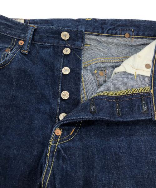 STUDIO D’ARTISAN（ステュディオ・ダ・ルチザン）STUDIO D’ARTISAN (ステュディオ・ダ・ルチザン) シンチバックセルビッチデニムパンツ インディゴ サイズ:33の古着・服飾アイテム