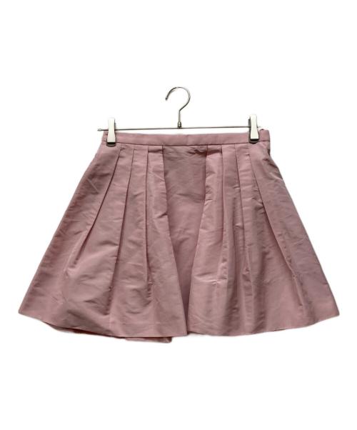 MIU MIU（ミュウミュウ）MIU MIU (ミュウミュウ) コクーンスカート ピンク サイズ:38の古着・服飾アイテム
