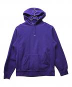 SUPREMEシュプリーム）の古着「21SS Micro Logo Hooded Sweatshirt」｜パープル