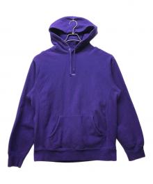 SUPREME（シュプリーム）の古着「21SS Micro Logo Hooded Sweatshirt」｜パープル