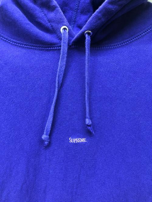 SUPREME（シュプリーム）Supreme (シュプリーム) 21SS Micro Logo Hooded Sweatshirt パープル サイズ:Lの古着・服飾アイテム