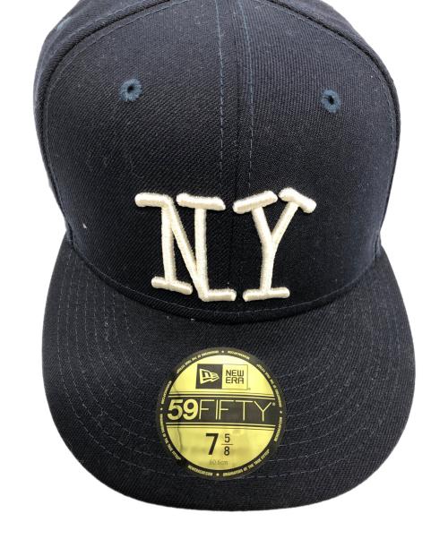 New Era（ニューエラ）New Era (ニューエラ) stussy (ステューシー) NYキャップ ネイビー サイズ:7 5/8の古着・服飾アイテム
