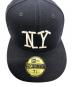 New Era (ニューエラ) stussy (ステューシー) NYキャップ ネイビー サイズ:7 5/8：8000円