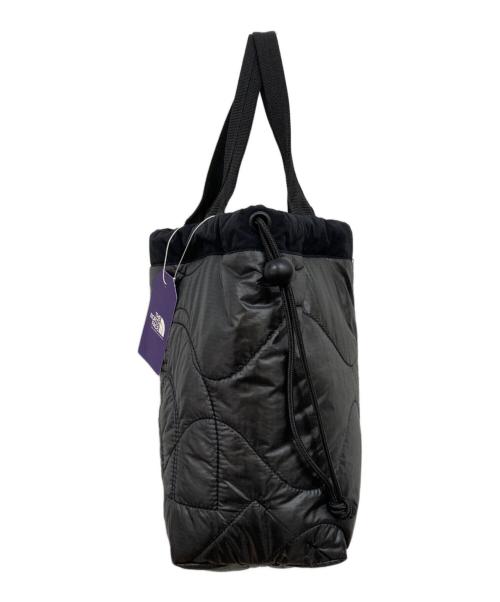 THE NORTHFACE PURPLELABEL（ザ・ノースフェイス パープルレーベル）THE NORTHFACE PURPLELABEL (ザ・ノースフェイス パープルレーベル) Quilting Field Tote S ブラックの古着・服飾アイテム