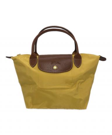 中古・古着通販】LONGCHAMP (ロンシャン) トートバッグ イエロー