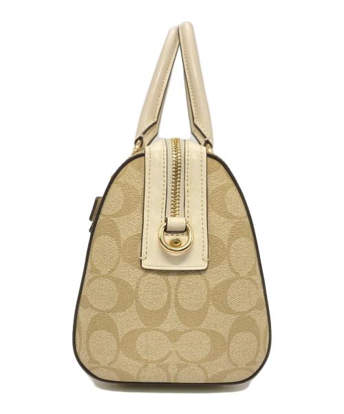 COACH（コーチ）COACH (コーチ) 2WAYショルダーバッグ ベージュの古着・服飾アイテム