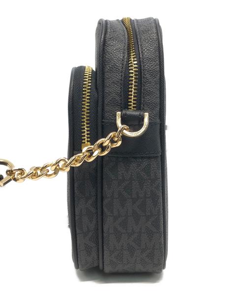MICHAEL KORS（マイケル・コース）MICHAEL KORS (マイケル・コース) シグネチャーショルダーバッグ ブラックの古着・服飾アイテム