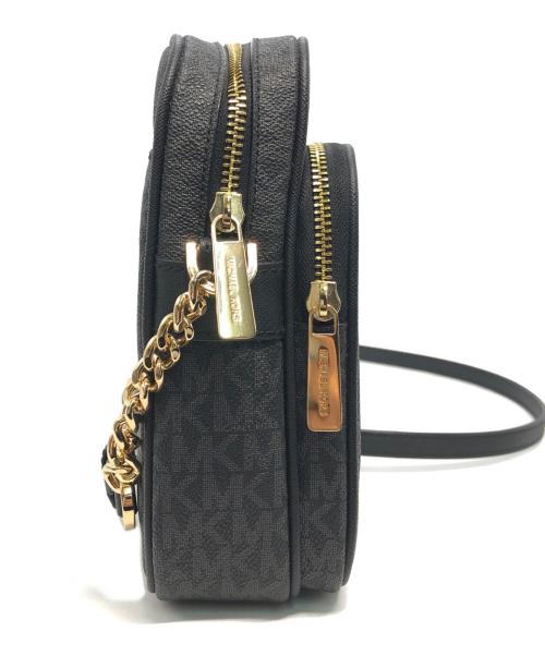 MICHAEL KORS（マイケル・コース）MICHAEL KORS (マイケル・コース) シグネチャーショルダーバッグ ブラックの古着・服飾アイテム