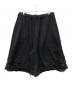 TEPPEI HURUYAMA BY READYMADE（テッペイフルヤマ）の古着「CLASH LOOSE SHORT」｜ブラック