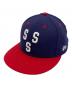 New Era（ニューエラ）の古着「Triple S Logo New Era」｜ネイビー