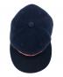 中古・古着 New Era (ニューエラ) Supreme (シュプリーム) 10AW Woolrich Box Logo Cap ネイビー サイズ:60.6㎝：8000円