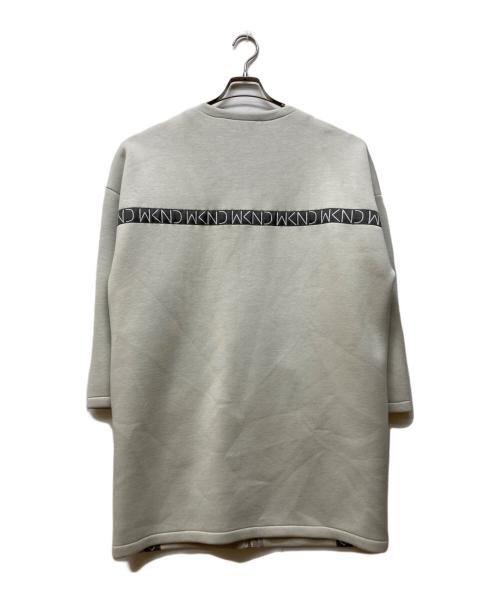 WEEKEND Max Mara（ウィークエンド マックスマーラ）Weekend Max Mara (ウィークエンド マックスマーラ) ノーカラースウェットコート アイボリー サイズ:Mの古着・服飾アイテム