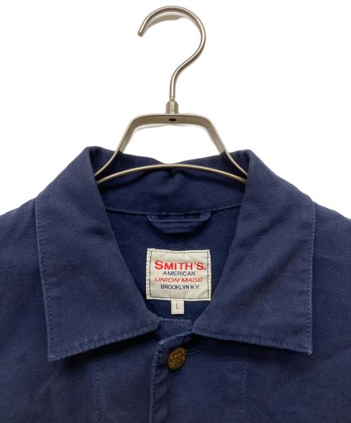 SMITH'S（スミス）SMITH'S (スミス) カバーオール ネイビー サイズ:Lの古着・服飾アイテム