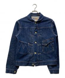 SUGAR CANE×MISTER FREEDOM（シュガーケーン×ミスターフリーダム）の古着「12oz. DENIM RANCH BLOUSE」｜ブルー