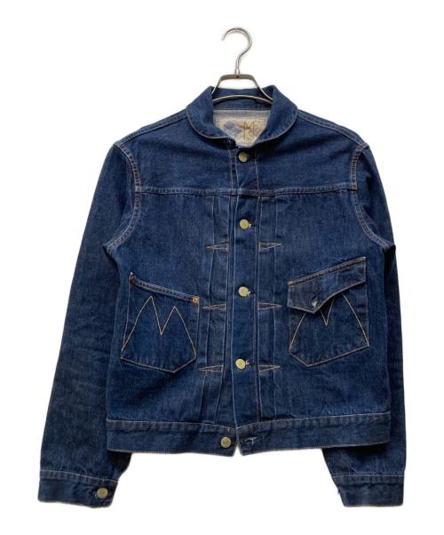SUGAR CANE（シュガーケーン）SUGAR CANE (シュガーケーン) MISTER FREEDOM (ミスターフリーダム) 12oz. DENIM RANCH BLOUSE ブルー サイズ:38の古着・服飾アイテム