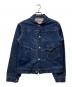 SUGAR CANE（シュガーケーン）の古着「12oz. DENIM RANCH BLOUSE」｜ブルー