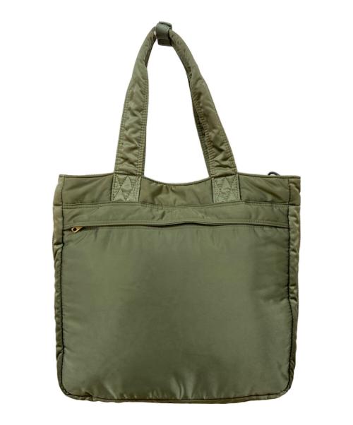PORTER（ポーター）PORTER (ポーター) TANKER 2WAYトートバッグ セージグリーンの古着・服飾アイテム