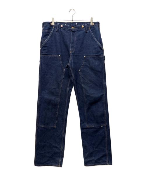 CarHartt（カーハート）CarHartt (カーハート) サスペンダーボタン付きダブルニーペインターデニムパンツ インディゴ サイズ:W36の古着・服飾アイテム
