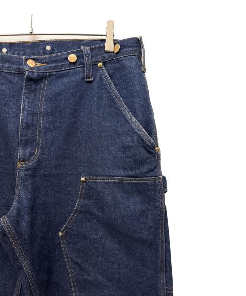 CarHartt（カーハート）CarHartt (カーハート) サスペンダーボタン付きダブルニーペインターデニムパンツ インディゴ サイズ:W36の古着・服飾アイテム