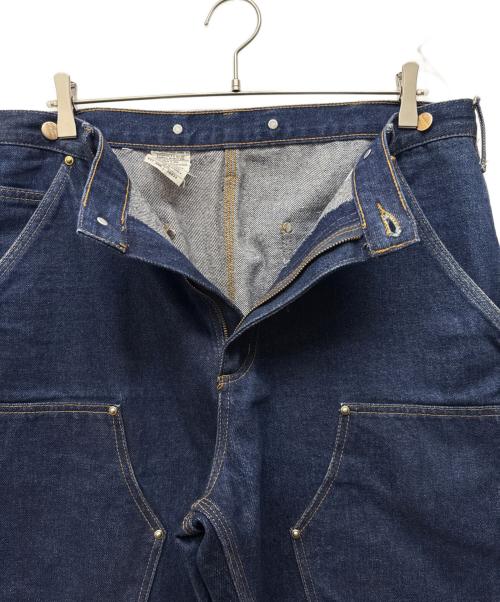CarHartt（カーハート）CarHartt (カーハート) サスペンダーボタン付きダブルニーペインターデニムパンツ インディゴ サイズ:W36の古着・服飾アイテム