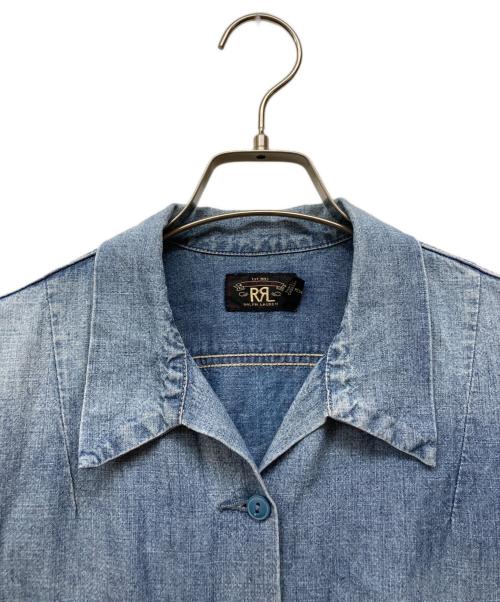 RRL（ダブルアールエル）RRL (ダブルアールエル) インディゴ シャンブレー オールインワン インディゴ サイズ:１の古着・服飾アイテム