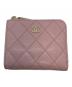 CHANEL（シャネル）の古着「キャビアスキン ココマーク コインパース」｜ピンク