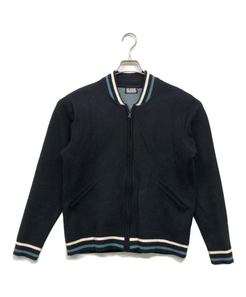 Hysteric Glamour（ヒステリックグラマー）Hysteric Glamour (ヒステリックグラマー) ガールジャカードニットスタジャン ブラック サイズ:Mの古着・服飾アイテム