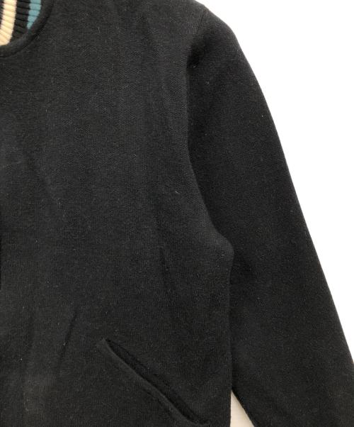 Hysteric Glamour（ヒステリックグラマー）Hysteric Glamour (ヒステリックグラマー) ガールジャカードニットスタジャン ブラック サイズ:Mの古着・服飾アイテム