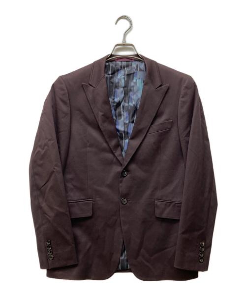 PS Paul Smith（ＰＳポールスミス）PS Paul Smith (ＰＳポールスミス) 総柄裏地 セットアップ ボルドー サイズ:上M/下Lの古着・服飾アイテム