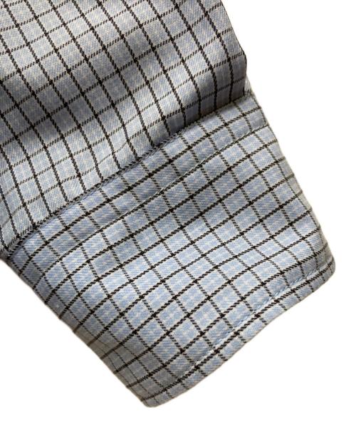 DAIWA（ダイワ）DAIWA (ダイワ) TECH REGULAR COLLAR SHIRT L/S STRIPE スカイブルー サイズ:Lの古着・服飾アイテム