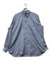 DAIWA（ダイワ）の古着「TECH REGULAR COLLAR SHIRT L/S STRIPE」｜スカイブルー