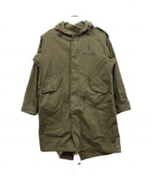 Hysteric Glamour（ヒステリックグラマー）の古着「バックプリントモッズコート」｜グリーン