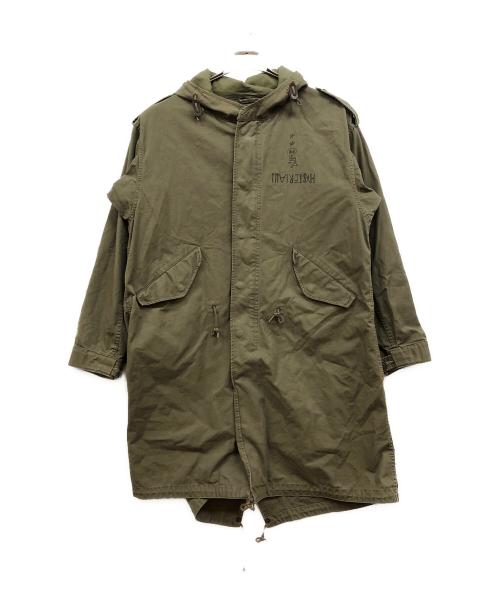 Hysteric Glamour（ヒステリックグラマー）Hysteric Glamour (ヒステリックグラマー) バックプリントモッズコート グリーン サイズ:FREEの古着・服飾アイテム