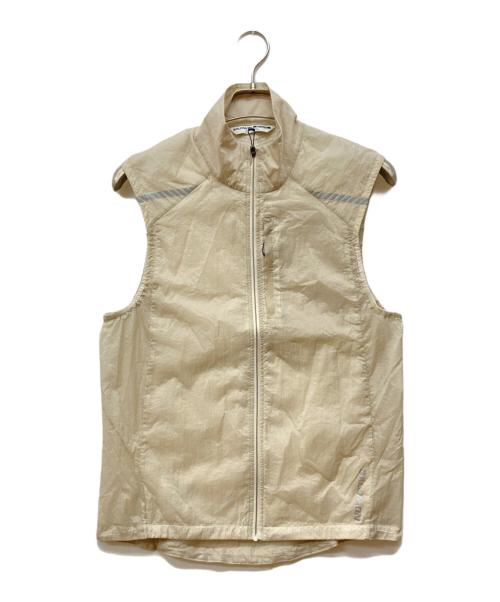 SALOMON（サロモン）SALOMON (サロモン) ナイロンベスト ベージュ サイズ:Sの古着・服飾アイテム