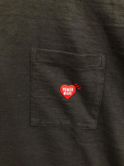 HUMAN MADE（ヒューマンメイド）HUMAN MADE (ヒューマンメイド) 23SS POCKET T-SHIRT チャコールグレー サイズ:2XLの古着・服飾アイテム