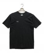 WTAPSダブルタップス）の古着「ロゴプリントTシャツ」｜ブラック