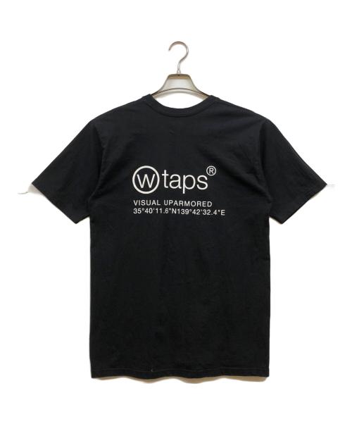 WTAPS（ダブルタップス）WTAPS (ダブルタップス) ロゴプリントTシャツ ブラック サイズ:03の古着・服飾アイテム