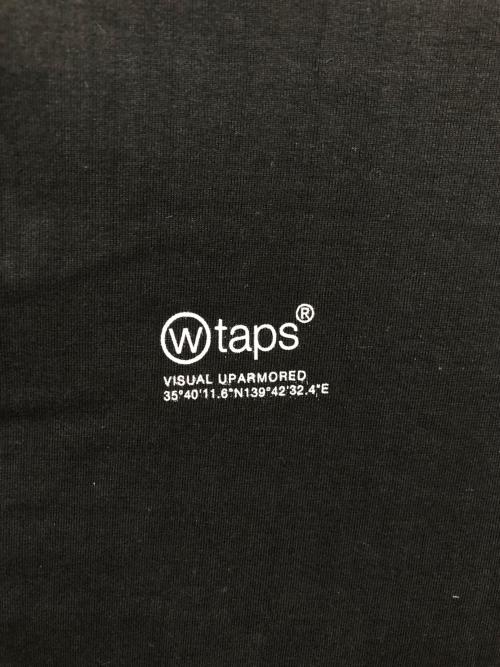 WTAPS（ダブルタップス）WTAPS (ダブルタップス) ロゴプリントTシャツ ブラック サイズ:03の古着・服飾アイテム