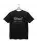 WTAPS (ダブルタップス) ロゴプリントTシャツ ブラック サイズ:03：5000円