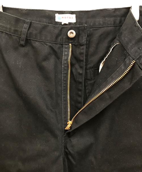 MOTOR by HIDEO MOTOIKE（ヒデオ モトイケ）MOTOR by HIDEO MOTOIKE (ヒデオ モトイケ) ワークパンツ ブラック サイズ:32の古着・服飾アイテム