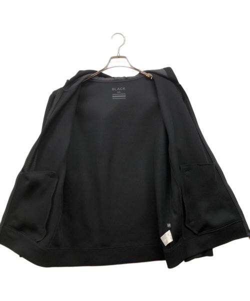 black lab.（ブラック・ラボ）black lab. (ブラック・ラボ) シアーダンボールパーカー ブラック サイズ:Lの古着・服飾アイテム