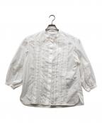 maison kitsuneメゾンキツネ）の古着「エンブロイダリー シャツ」｜ホワイト
