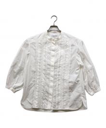 maison kitsune（メゾンキツネ）の古着「エンブロイダリー シャツ」｜ホワイト