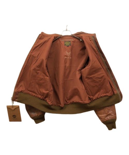 BUZZ RICKSON'S（バズリクソンズ）BUZZ RICKSON'S (バズリクソンズ) A-2フライトジャケット ブラウン サイズ:44の古着・服飾アイテム
