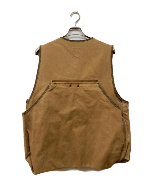 CarHartt（カーハート）CarHartt (カーハート) ダックハンティングベスト ブラウン サイズ:記載無しの古着・服飾アイテム