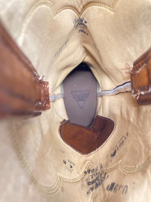 TONY LAMA（トニーラマ）TONY LAMA (トニーラマ) ウェスタンブーツ ブラウン サイズ:6Bの古着・服飾アイテム