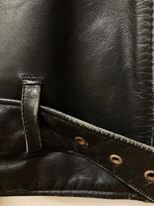 PERFECTO by Schott（パーフェクト バイ ショット）PERFECTO by Schott (パーフェクト バイ ショット) ダブルライダースジャケット ブラック サイズ:38の古着・服飾アイテム