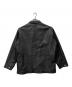 JAGROSE (ジャグロース) ウォッシュレザー カバーオール ブラック サイズ:M：45000円